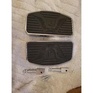 JMEI Motorcycle Foot Pegs Floorboard Front/Rear passenger Compatible Honda Magna